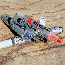 찬란한황소_/ 펜텔 일본산 생잉크 Type 후방노크식 화이트 보드마카 #:_4840EA, 옥스쿠팡 레드, 옥스쿠팡 본상품선택