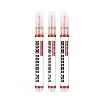 나무 굽기 펜 스코치 마커-Pyrography DIY 프로젝트용 미세 팁 목공 용품, 01 3pcs, 3개