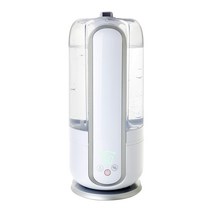 [야마젠] 초음파식 가습기(목조 약 5조 / 프리패브 약 8조) 탱크 용량 2.5L 상부 급수습도 센서 탑재 화이트 MZ-K25(W)