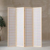 한식당 한옥파티션 인테리어파티션 원목 한옥문 가벽 공간분리 업소용 병풍 전통 미니멀, [네추럴]180x45cm-1개