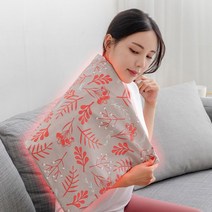 온열 손마사지기 손지압기 손가락 마사지기복부 허리 온열기 생리통 찜질기 맥반석 황토 찜질기, 찜질기 특대형(800x400(mm)