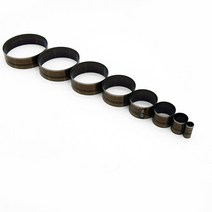 목형 가죽재단 DIY 패턴 커터 프레스 절곡 철판 가죽공예 도구15-65mm 일본 스틸 블레이드 원형 diy 가죽 공예 라운드 작은 벨 다이 커팅 나이프 핸드 펀치 금형, 15mm
