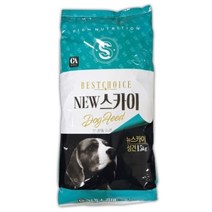 오메가3x6함유 피모건강 중대형견 대용량 사료 15kg / 먹이 급여 활력 강쥐