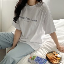 [제작] [1만장 돌파] 로헤니 루즈핏 나염 티셔츠 64221 빅사이즈 여성의류