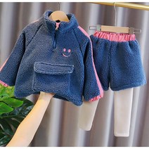 돌 아기 유아 아동 키즈 남자 여자 아이 겨울 남매룩 자매룩 둥이룩 형제룩 캠핑룩 파란색 빨간색 스마일 뽀글이 맨투맨 아노락 레깅스 팬츠 후리스 플리스 캠핑룩 상하 세트