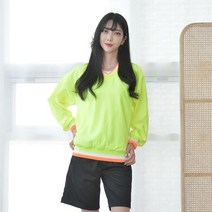 형광 바람막이 브이넥 티셔츠 4color 남자맨투맨