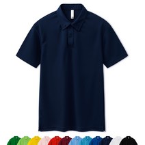 남녀공용 드라이 쿨론 버튼카라 반팔티 무지 기능성 냉감 쿨티셔츠 카라 쿨 티셔츠