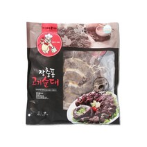 장충동왕족발 고기순대 1kg/캠핑음식/간편식품/간편조리/간편요리/전통식품/햇썹인증식품/haccp인증, 1kg, 1개