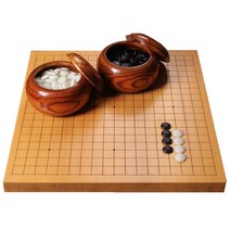 장인 바둑판 바둑돌 세트 원목 바둑기사 성인바둑, 상세이페이지 참고, A3 3cm