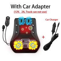 Agdoad-전기 목 마사지 베개 난방 진동 지압 등받이 어깨 바디 릴랙스 홈, CHINA_EU Plug | With Car Adapt