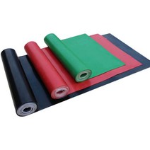 방진 고무 내마모성 패드 바닥 깔판 충격방지 제전, 블랙5mm 두께 1.5m 너비 5m 길이