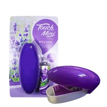 리빙굿 터치미니 화장실 방향제 세트 은은한 라벤다향, 13ml, 6세트, 허브향