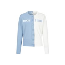 MARTINE GOLF Half&Half Cardigan_S/Blue QW0DCD31342, 095