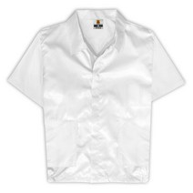 KJ 방진복 반팔상의 제전복 무진복 제전방진복 클린복 크린룸 반도체 정전기방지 작업복 Y카라, 1개