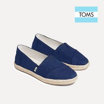 탐스 [공식] 슈즈 알파가타 로프 에스파듀 슬립온 Navy