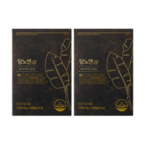 당노엔 바나바잎 코로솔산 8종 미네랄 비타민 차전자피 건강기능식품, 2개, 30정