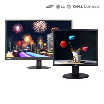 삼성 LG HP 레노버 델 대기업 브랜드 LCD LED 17~27인치 중고 모니터 B급 랜덤, 19인치 LCD B급 랜덤