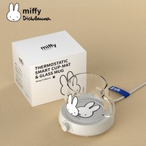 미피 머그 워머 컵 머그잔 스마트 온도 조절 패드, 워머(컵포함)