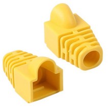 랜테스터기 RJ 45 CAT.6 통부트 7파이 옐로우 낱개 보호캡-72394EA 와이조이굿샵, 와이조이굿샵 본상품선택