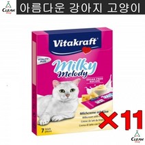 고양이간식 짜먹는간식 성장기 고양이 영양 우유대체츄르11p 샴, 1개
