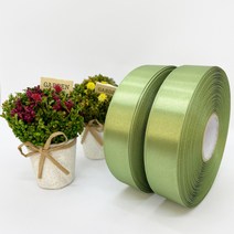 포장 리본 끈 제이제이리본 고밀도주자 45M 2롤 76칼라 (3mm 5mm), 3mm, 진카키