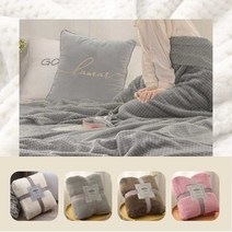 무릎 캠핑러그 모달 와플 극세사 담요 기숙사 캠핑용 이불