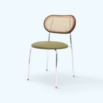 미드센추리 모던 카페 의자 인테리어 디자인 체어, 오리진_카키_MILO