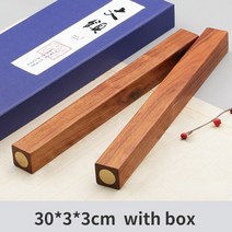 필방 서예 용품 문진 잉크 그림 로즈 우드 황동 문진 선물 맞춤형 문진 나무 종이 눌러, f