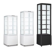 사면유리쇼케이스 음료수냉장고 음료쇼케이스 카페쇼케이스 카페냉장고 업소용냉장고 커피숍냉장고 쇼케이스냉장고 업소용냉장고 50리터 70리터 90리터 150리터 200리터, RT-68 (화이트)