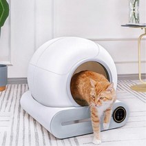 자동 스마트 고양이 쓰레기 상자 청소 앱 제어 반려동물 화장실 트레이 이온 탈취제, [01] US