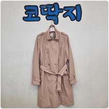 여01567 올리비아로렌정품 춘추 트렌치코트 중고구제 코딱지구제