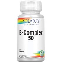 Solaray B-Complex Supplement 50mg 50 Count null, 1, 기타