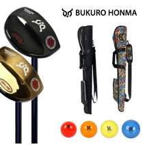 부쿠로혼마 파크골프 세트(파크골프채+파크골프백+파크골프공 랜덤발송), 블랙, 블랙