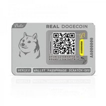 Ballet Real DOGE 물리적 암호 화폐 지갑 콜드 스토리지, Single