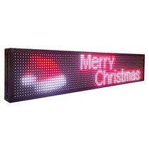 LED전광판 스크롤링 led 표지판 풀 컬러 smd ph10mm 40 x8 비즈니스 광고 보드용 메시지 led 디스플레이 실내 사용 usb 프로그램 가능 이미지, 없음