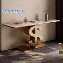 엔틱 미니 거실 복도 벽난로콘솔 귀여운 Kfsee 콘솔 테이블 클래식 입구 홈, [06] 00