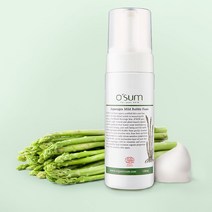 오썸 비건 아스파라거스 유아 버블폼 유기농 어린이 폼클렌징 키즈 세안제 150ml, 아스파라거스 버블폼