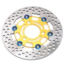 오토바이 디스크 로터 220mm Rpm 디스크 브레이크 오토바이 프론트 리어 휠 캘리퍼 로터 야마하 Nmax 스쿠, 04 Gold, 04 Gold