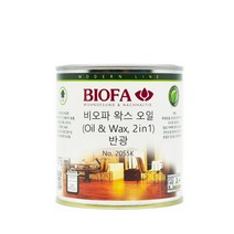 비오파 왁스오일 (2 in 1) 2055K (375ml) 원목마루 가구용