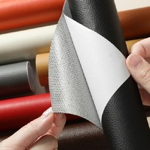 인조 가죽스티커 가죽 수선패치 소파 리폼 (137cm x 50cm), 그레이