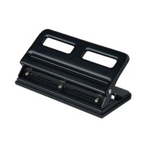 천공위치 조절이 가능한 3공 펀치 펀칭기(35매) - 1개, 단품