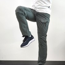 미드디엔 여름 스판 전술 바지 밀리터리 카고 팬츠 작업복 등산 남성 남자