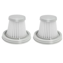 Retemporel Xiaomi Mijia 핸디 진공 청소기 용 2개 Hepa 필터 홈 자동차 미니 무선 빨 예비 부품 액세서리, 보여진 바와 같이