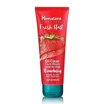 [정품] Himalaya Fresh Start 오일 클리어 레몬 페이스 워시 깨끗하고 부, Strawberry