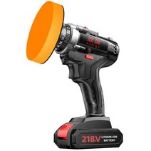 전동 무선 광택기 자동차 차량 폴리싱 연마 21V 48V, 21V4인치/배터리2디럭스/코팅+스크래치왁스