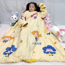 온열침낭 항온 침낭 성인 두꺼운방한 타입학생 브레이크타임 이불겸용 발차기방지이불 매직기기, C01-120150여름얇은스타일 일체, T26-큐트여아 순면