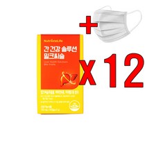 뉴트리원라이프 뉴트리원 간건강 솔루션 밀크씨슬 12박스, 상세 설명 참조, 단일옵션