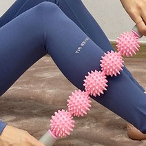 돌기형 마사지기구 등지압기 다리 마사지봉 마사지볼 롤러 마사지기 팔마사지, 퍼플