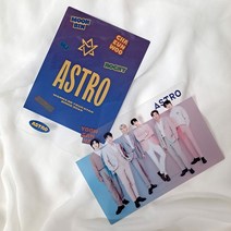 아스트로투명엽서카드6장세트 ASTRO 큰싸이즈투명포토카드 플라스틱카드