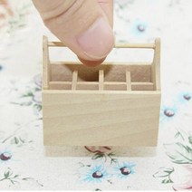 키덜트 목각 인형가구 돌하우스 diy 미니어쳐 쇼파 테이블 옷장 탁상1/12 미니 수리 도구 망치 나무 상자, 08 Type 8